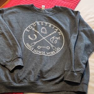 Gray Womens Sweatshirt